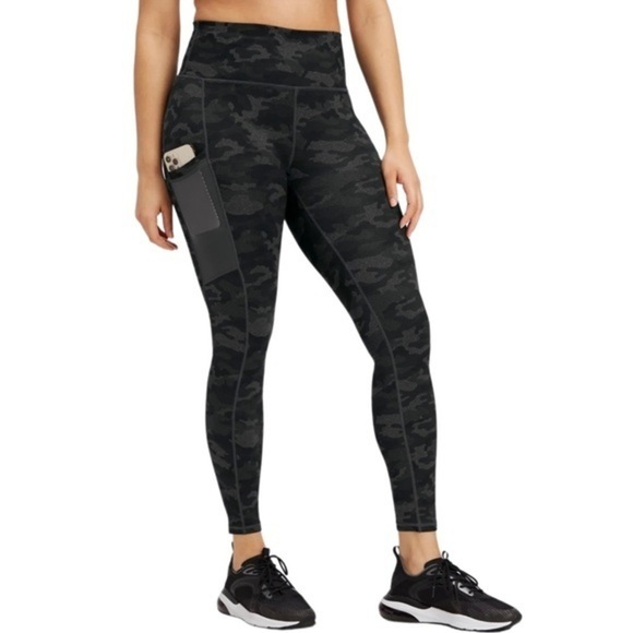 Powerhold On-The-Go High Waist Leggings w/ Pockets Gym Workout Sports Fabletics - Picture 2 of 5